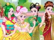 Il tour mondiale della moda di Elsa