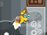 Gatto con le ali di Halloween