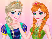 Stile reginetta del ballo di fine anno di Frozen