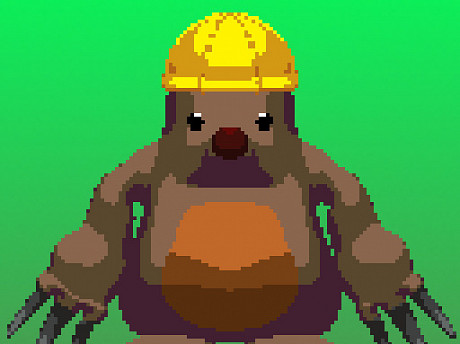 Una talpa in una buca