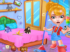 Baby Doll: il gioco delle pulizie di casa