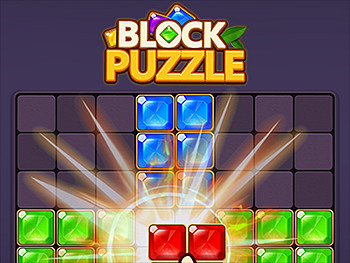 Esplosione di puzzle a blocchi