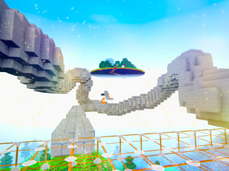 Parkour a blocchi: Skyline Sprint