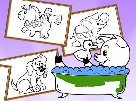 Disegni da colorare per bambini – Animali