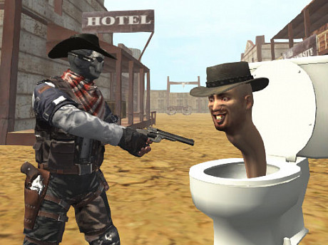 Toilette Cowboy vs Skibidi