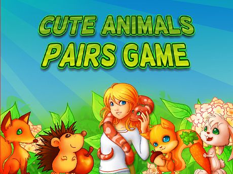 Gioco di coppie di animali carini