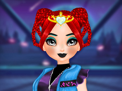 Acconciatura Cyberpunk 2200