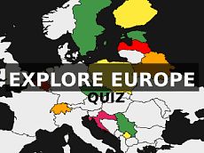 Posizione dei paesi europei | Quiz