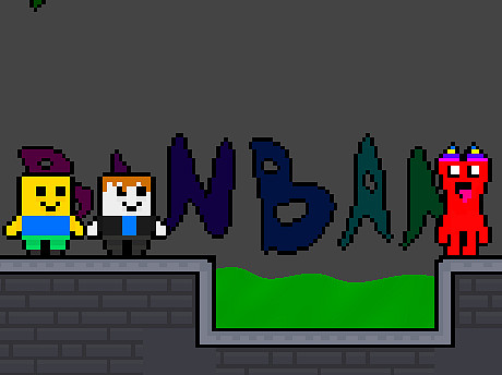 NoobLox contro Garten 2 giocatori