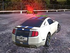 Parcheggio auto incidente demolizione