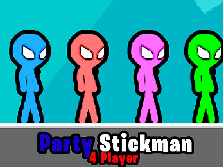 Party Stickman 4 giocatori