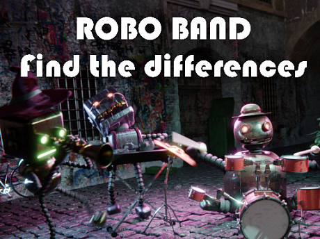 Robot Band – Trova le differenze