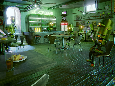 Robot Bar Trova le differenze