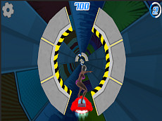 Gara di bikini con pattinatori