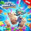 Puzzle graziosi a tema Bubble Tea