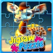 Sfida dell'immagine del puzzle della giraffa