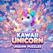 Puzzle kawaii unicorno