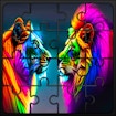 Puzzle dei leoni