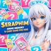 Seraphim Anime Memory e gioco di carte per bambini